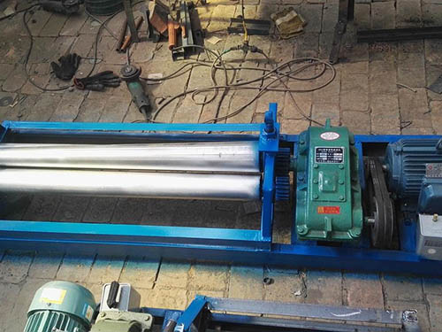 圓錐鋼管車(chē)間展示